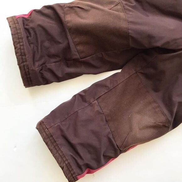 Deux par deux pink/brown snow bib GUC 5T - Picture 4 of 6